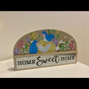 Birds home sweet home decor
